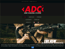 Tablet Screenshot of adccustom.com